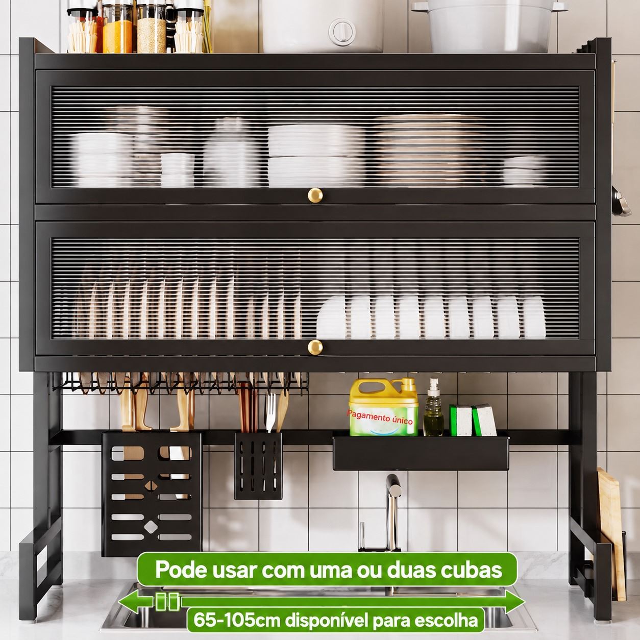 Tamanhos e modelos do EscorreMax